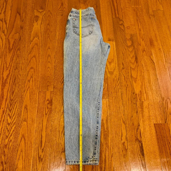 Vintage Lee Deadstock Denim Blue Jeans Women’s Made In USA NEW - Picture 11 of 12